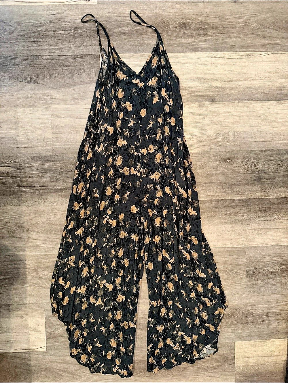 Sozy - Rhiannon Jumpsuit Midnight Green Combo Size Small